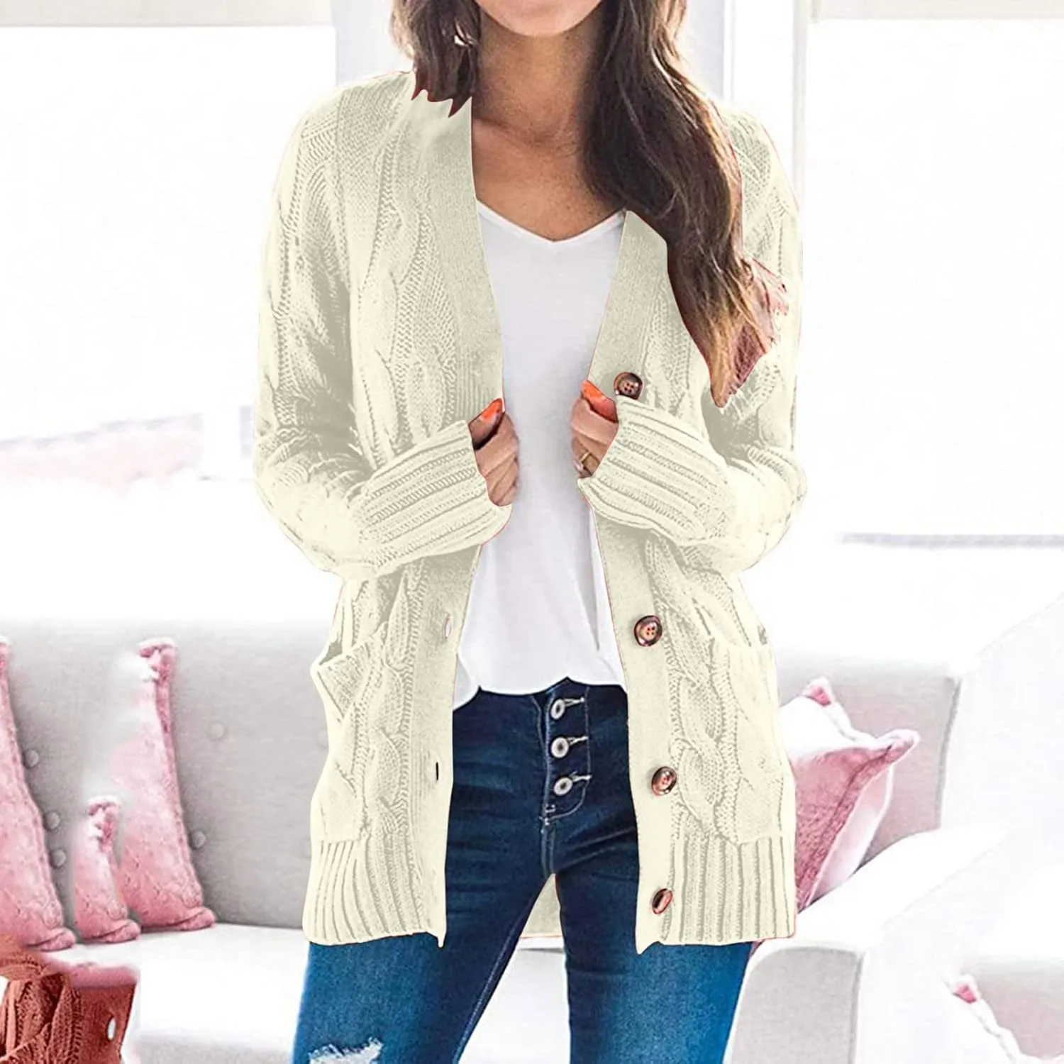 LCMTWX Womens Plus Size Sweater High Neck Sweater Long Sleeve Turtleneck Hoodies Women Fall Fuzzy Knit Warm Pullover
