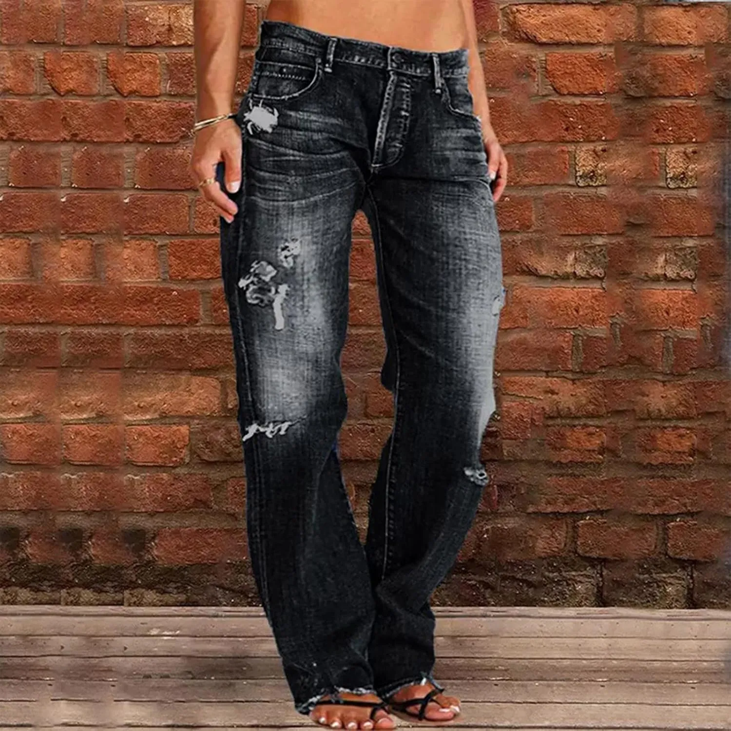 LCMTWX Women's Skinny Jean Poket Waisted Pants Trousers Up Womens Casual Women's Jeans Jeans for Women Clothes for Women