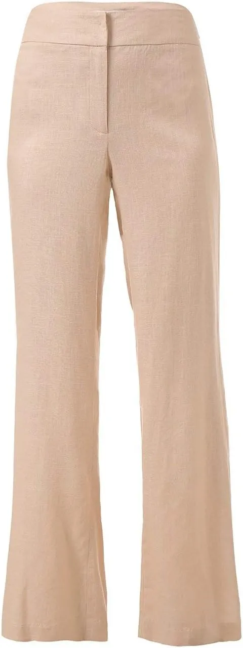 Linen Cotton Side Slit Pant
