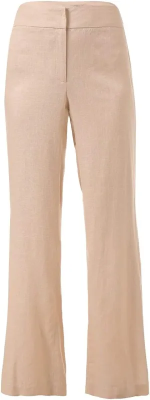Linen Cotton Side Slit Pant