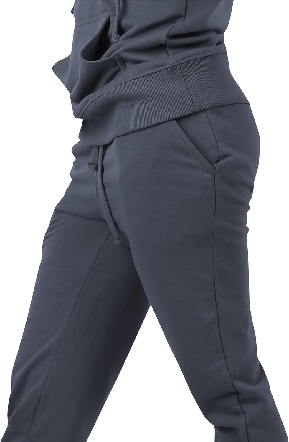 Ma Croix Womens Active Jogger Sweatpants with Drawstring Gym Yoga Workout Lounge S-2XL