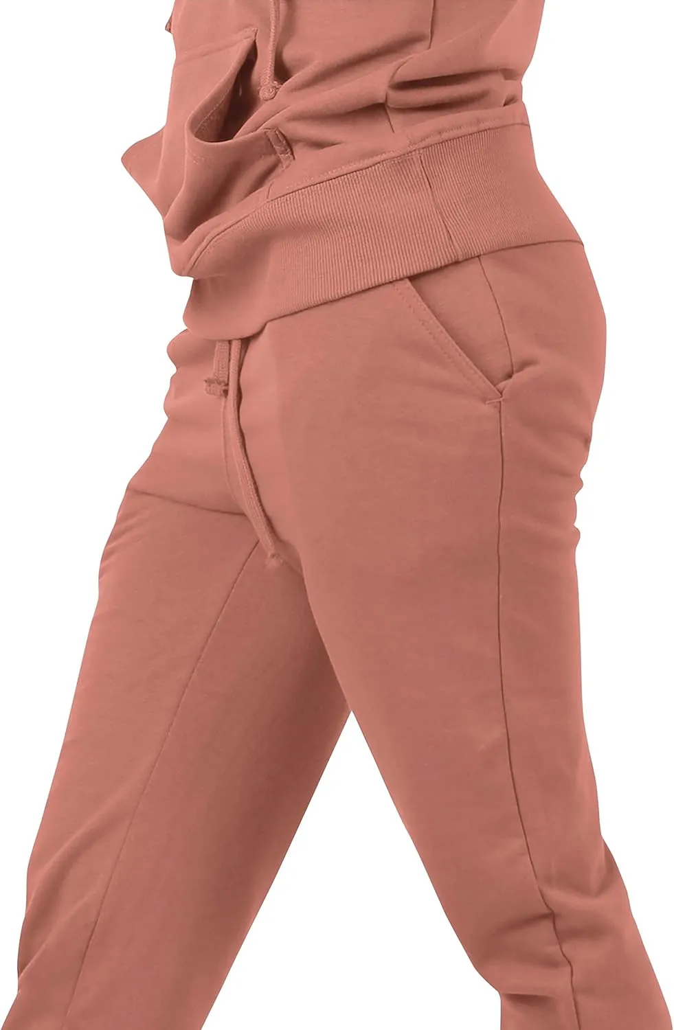 Ma Croix Womens Active Jogger Sweatpants with Drawstring Gym Yoga Workout Lounge S-2XL