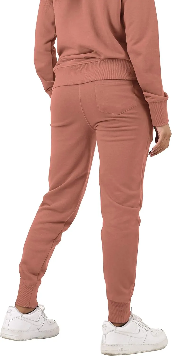 Ma Croix Womens Active Jogger Sweatpants with Drawstring Gym Yoga Workout Lounge S-2XL