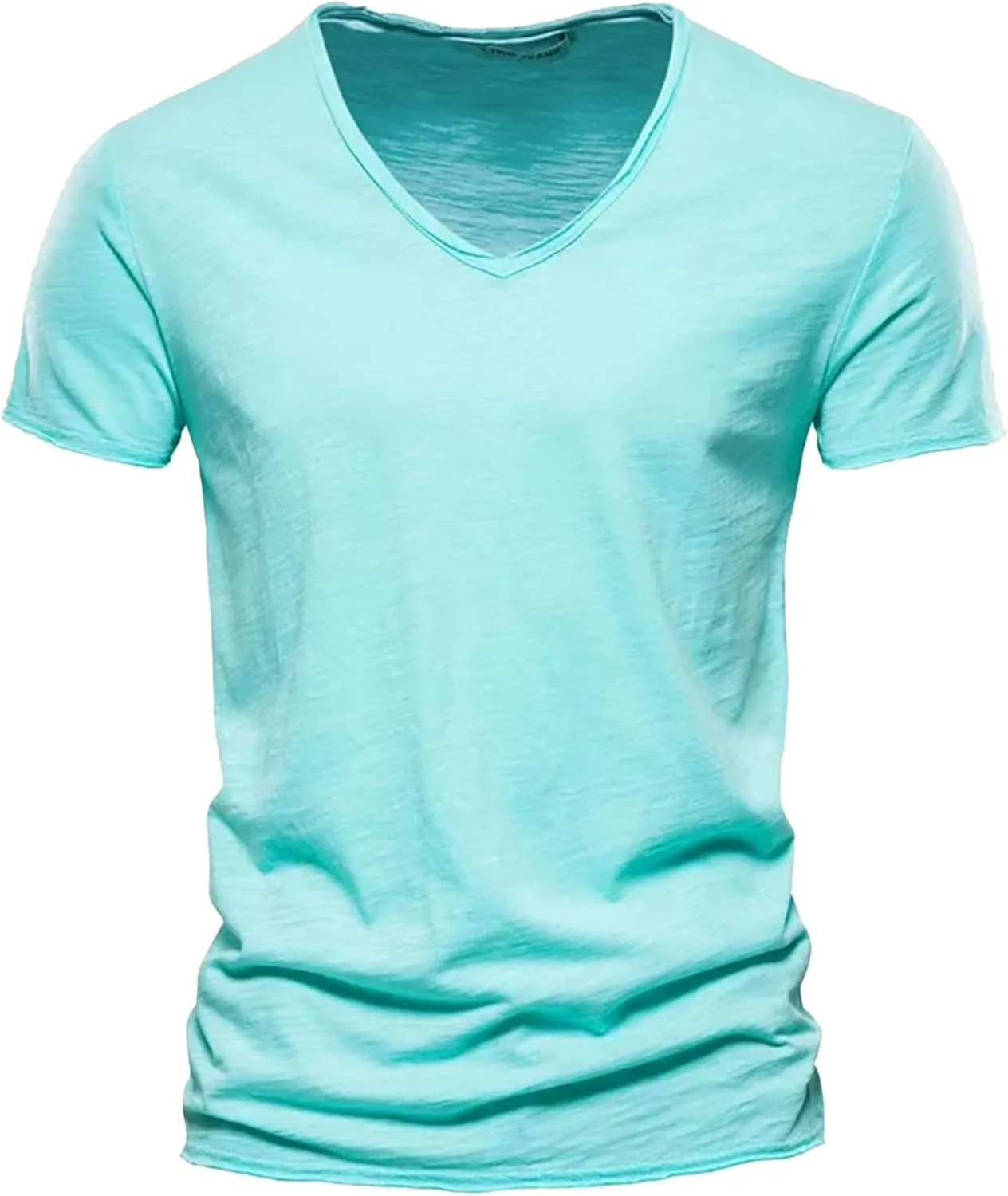 Men's 3 Pack T Shirt V-Neck Tee Shirts Casual Hipster Hip Hop Tee Tops Summer Classic Short Sleeve Top