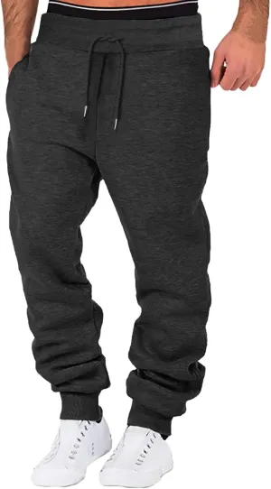 Mens Cargo Sweatpants Cool Thin Loose Cool Jogging Pants with Water Absorption Quick Active Athletic Workout