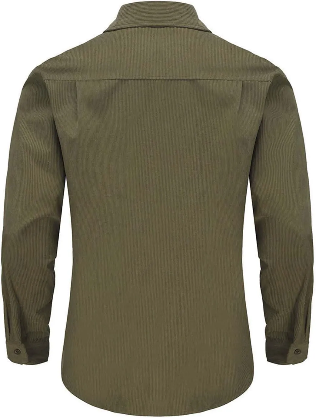 Men's Corduroy Jacket Coats Button Down Shirts Shacket Jackets Loose Fit Sweater Fall Winter 2024 Trendy Outfits