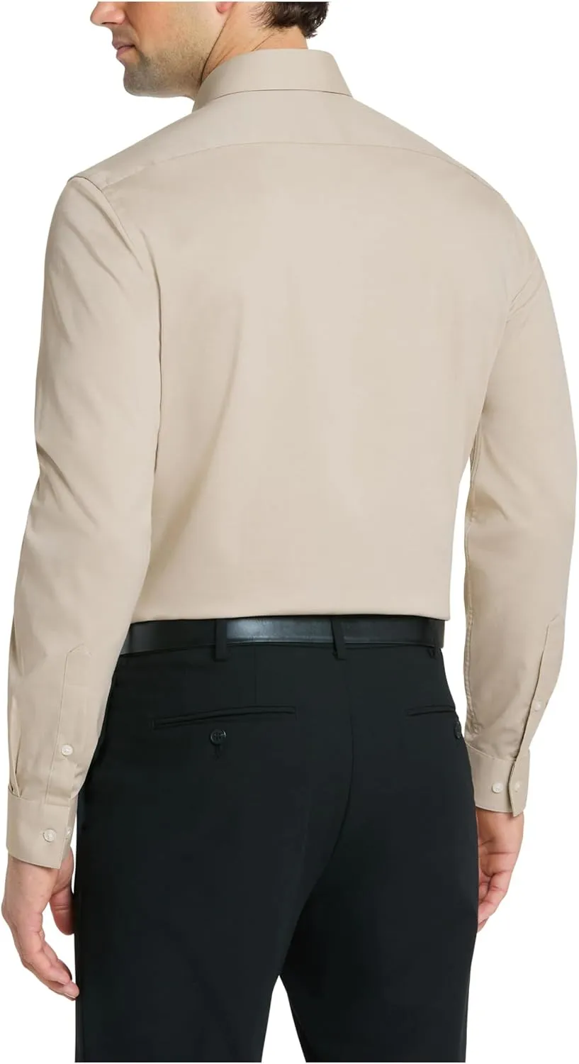 Men's Dress Shirt Slim Fit Comfort Performance Stretch