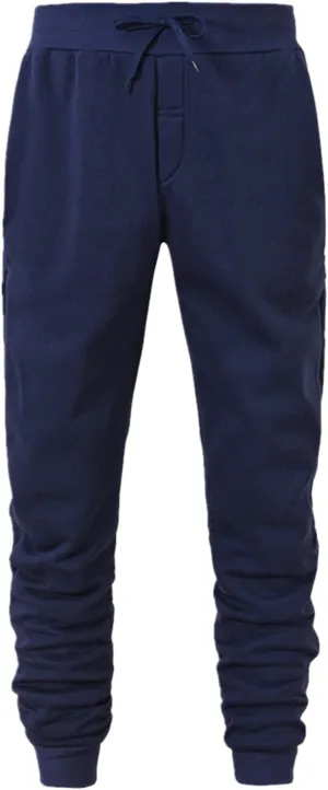 Mens Heavyweight Fleece Workout Joggers Loose Fit Gym Athletic Running Pants Big and Tall Cozy Loose Work Trousers