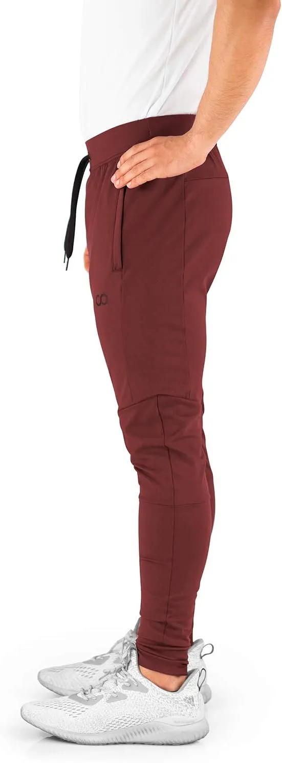Men's Joggers Hydrafit Track Pants Men's Sweatpants Active Sports Running Workout Pant Zipper Pockets