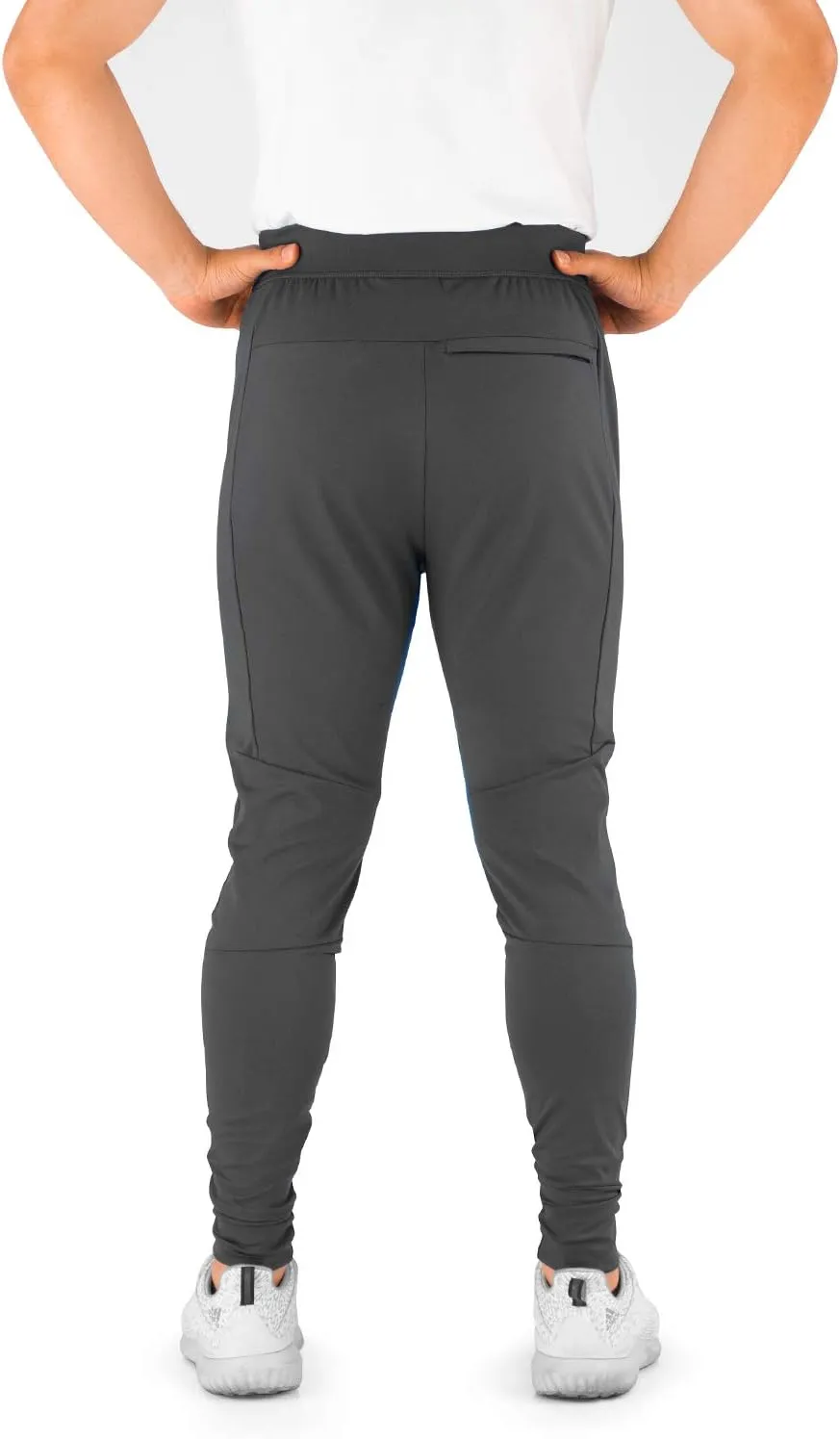 Men's Joggers Hydrafit Track Pants Men's Sweatpants Active Sports Running Workout Pant Zipper Pockets