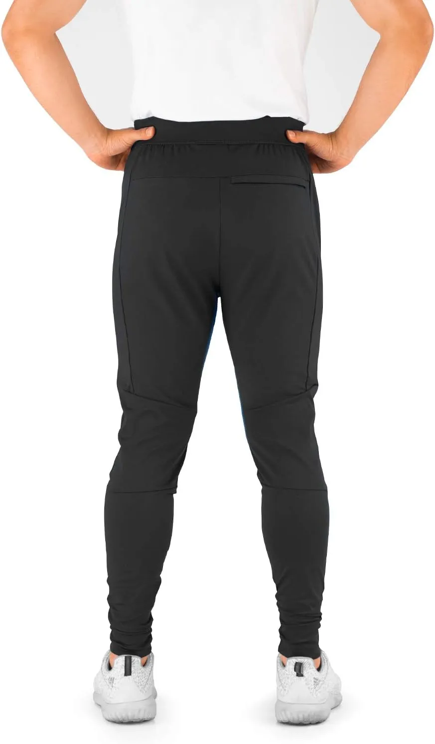 Men's Joggers Hydrafit Track Pants Men's Sweatpants Active Sports Running Workout Pant Zipper Pockets