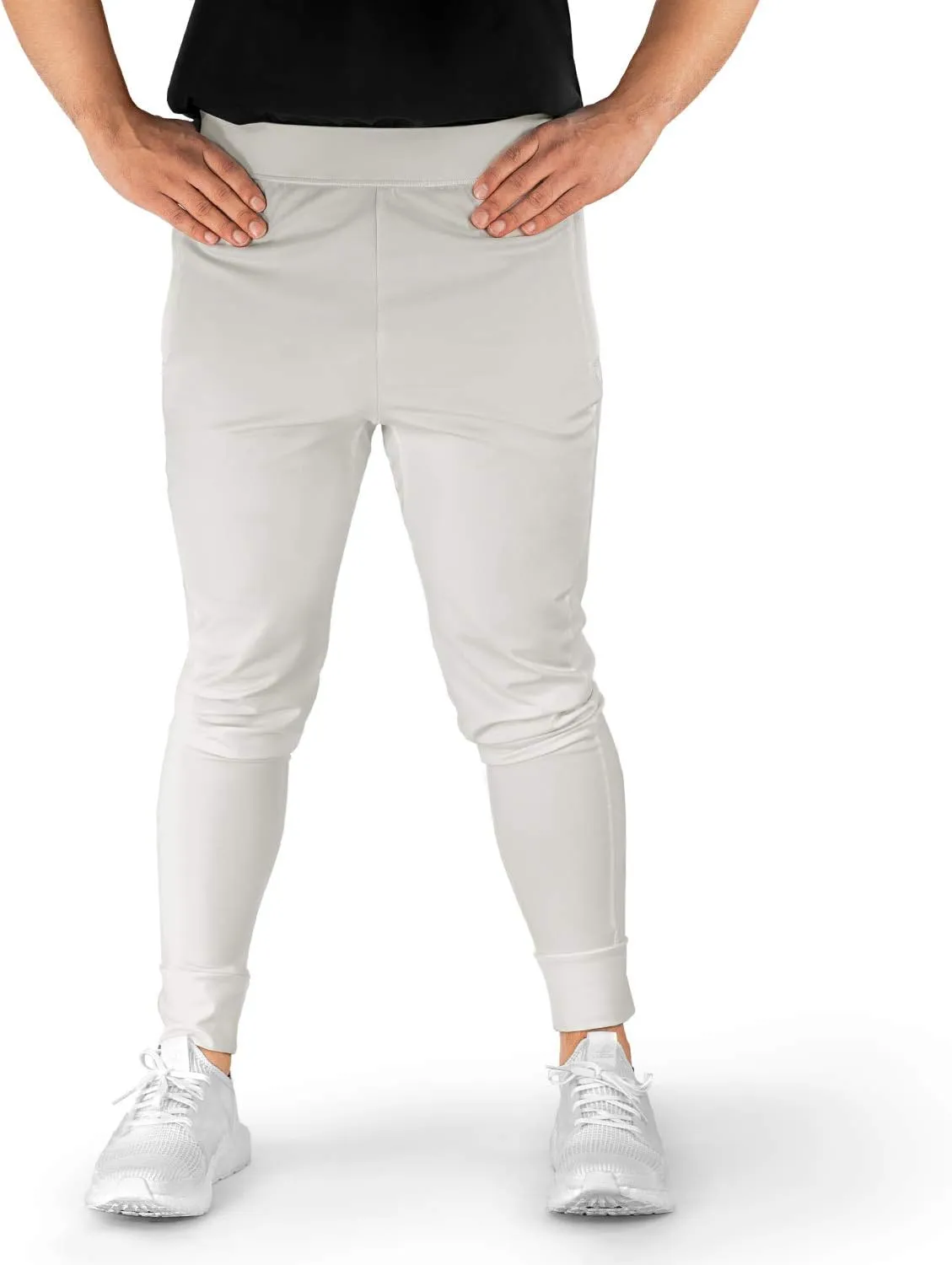 Men's Joggers Hydrafit Track Pants Men's Sweatpants Active Sports Running Workout Pant Zipper Pockets