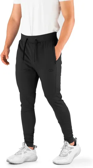 Men's Joggers Hydrafit Track Pants Men's Sweatpants Active Sports Running Workout Pant Zipper Pockets