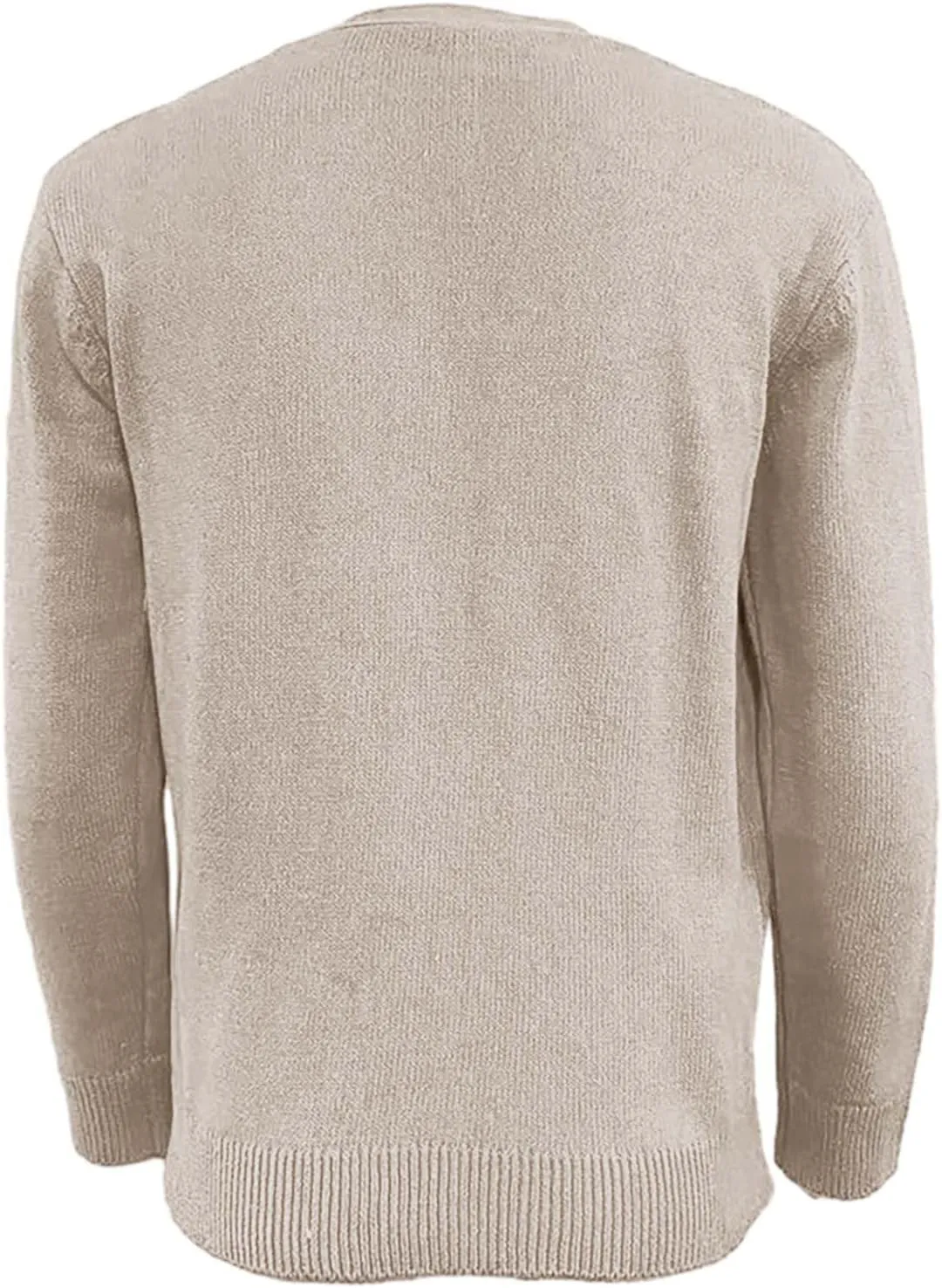 Men's Lightweight Open Front Jacket Coats Wool Blend V Neck Button Down Cardigan 2024 Fall Trendy Outfits Sweaters