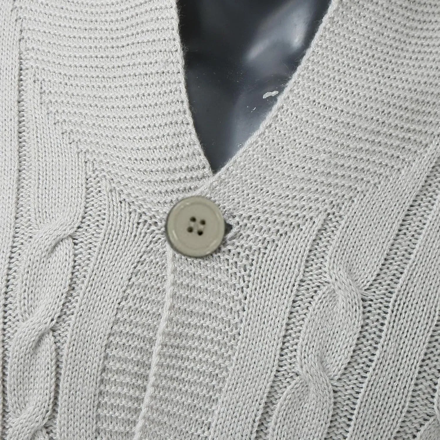 Mens Shawl Collar Cardigan Sweater Cable Knitted Button Down Sweaters Fall Winter Cable Knitted Outwear
