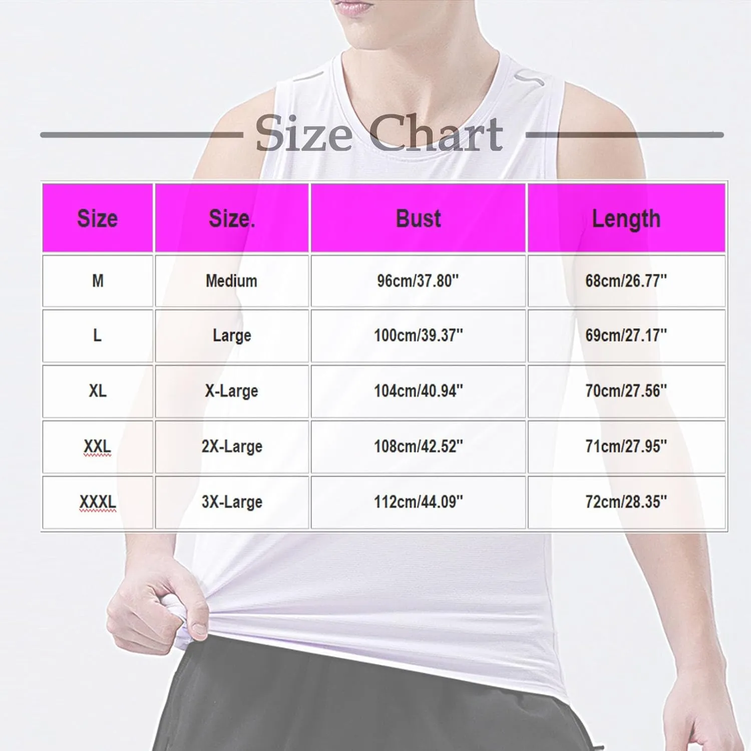 Mens Summer Tank Top Casual Loose Fit Comfy Lightweight Breathable Quick Dry Tees Sleeveless Crewneck Sport Tops