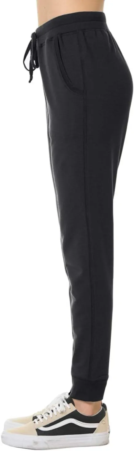 NE PEOPLE Women's Active Yoga Gym Workout Cotton Solid Joggers Sweatpants Lounge Sweat Pants with Pockets (S-3XL)