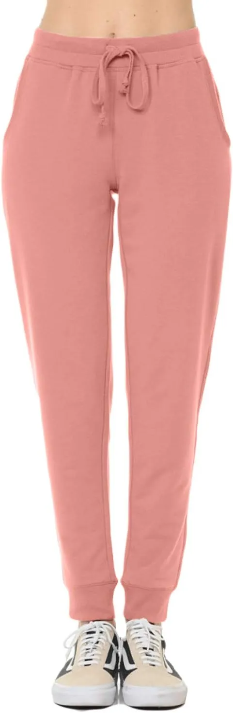 NE PEOPLE Women's Active Yoga Gym Workout Cotton Solid Joggers Sweatpants Lounge Sweat Pants with Pockets (S-3XL)