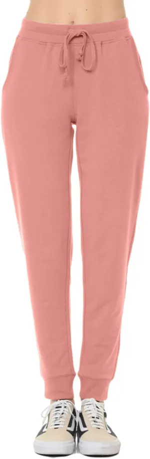 NE PEOPLE Women's Active Yoga Gym Workout Cotton Solid Joggers Sweatpants Lounge Sweat Pants with Pockets (S-3XL)