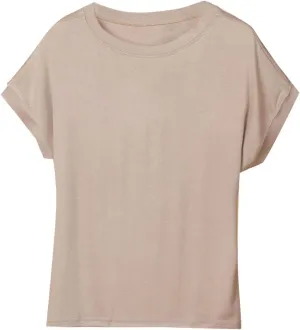 Plus Size Modal Tops for Women Short Sleeve Crewneck Shirts 2025 Summer Solid Color Loose Comfy Blouses Tees