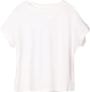 Plus Size Modal Tops for Women Short Sleeve Crewneck Shirts 2025 Summer Solid Color Loose Comfy Blouses Tees