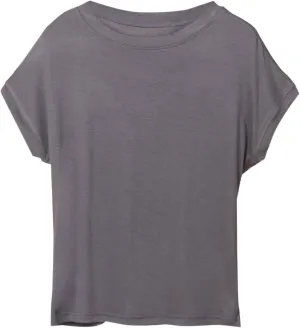 Plus Size Modal Tops for Women Short Sleeve Crewneck Shirts 2025 Summer Solid Color Loose Comfy Blouses Tees