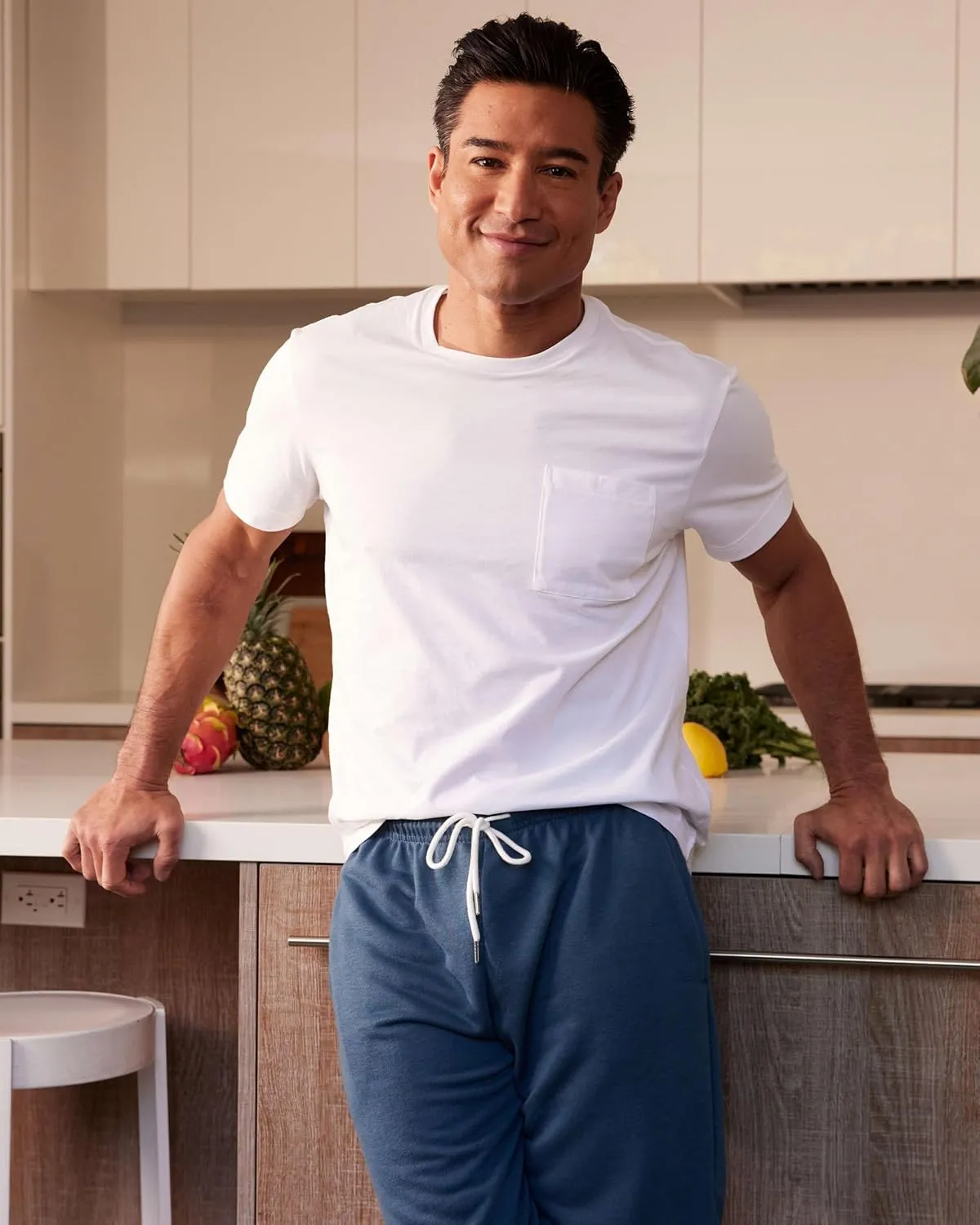 Real Essentials 3 Pack: Men's Cotton 9" French Terry Casual Lounge Sweat Shorts with Pockets (Available in Big & Tall)