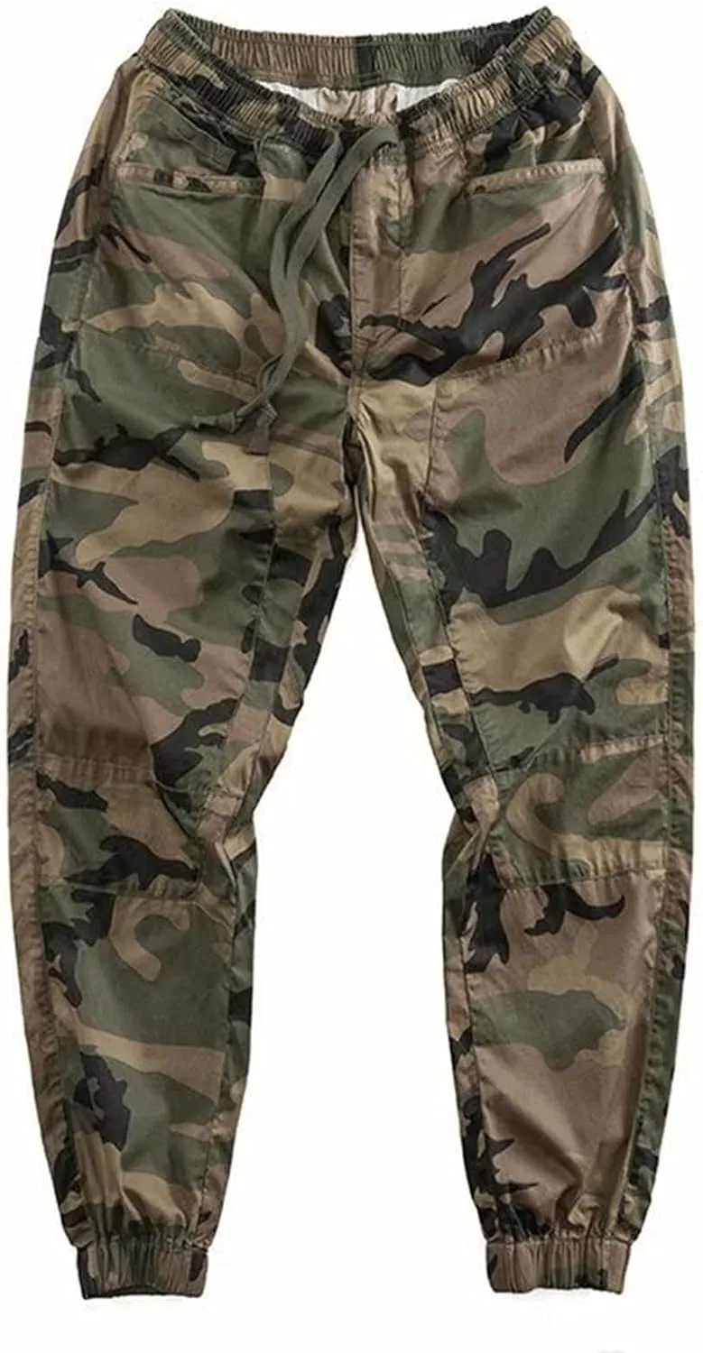 RTRDE Men's Joggers Camo Jogger Pants Athletic Sweatpants Joggers Casual Jogging Gym Workout Running Pants, M-4XL