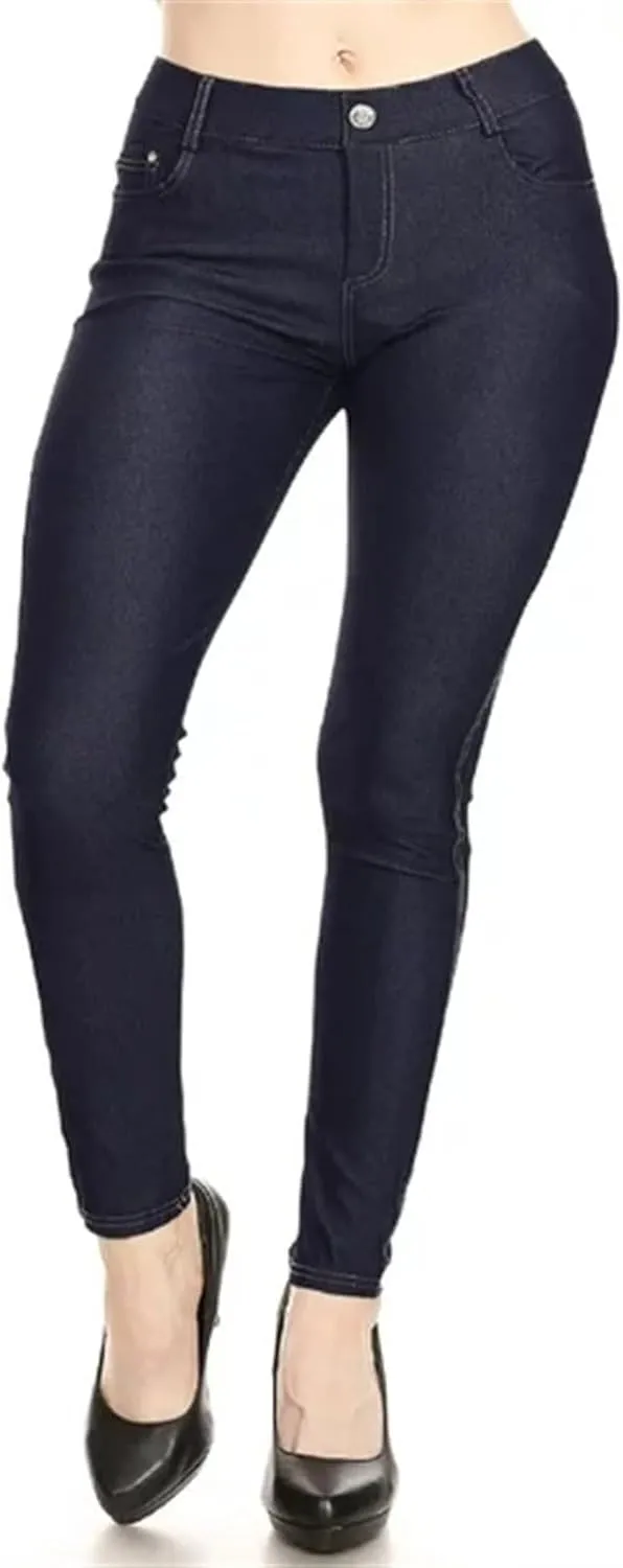 Straight Leg Jeans for Women Mid Denim Jeans Lace Poket Waisted Pants Trousers Up Slim Fit Leg Pants with Pockets