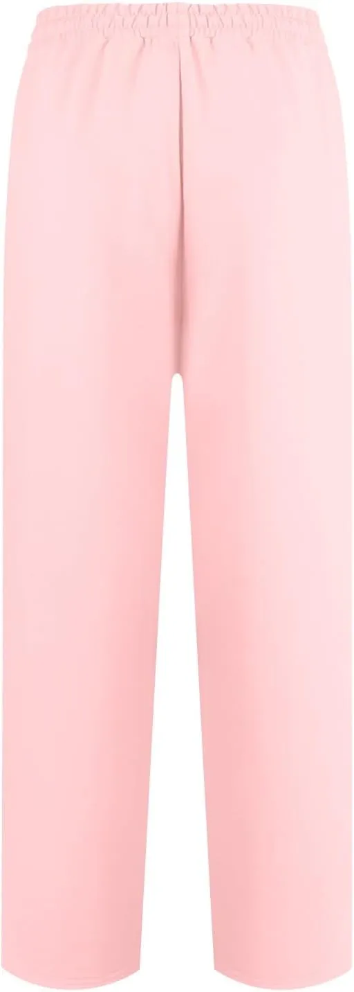 Straight Leg Sweatpant for Women Baggy Drawstring Waisted Workout Pants Lightweight Lounge Pants with Pockets