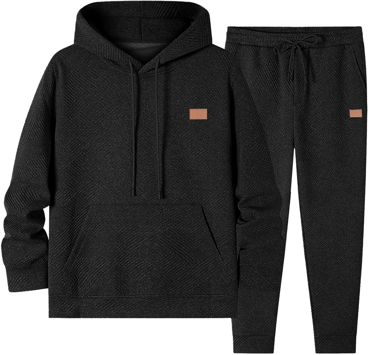 Sweat Pants And Hoodie Set Men Combination Work Pants For Sports Casual Fitness Jogging Men'S Sweatsuits 2 Piece Set