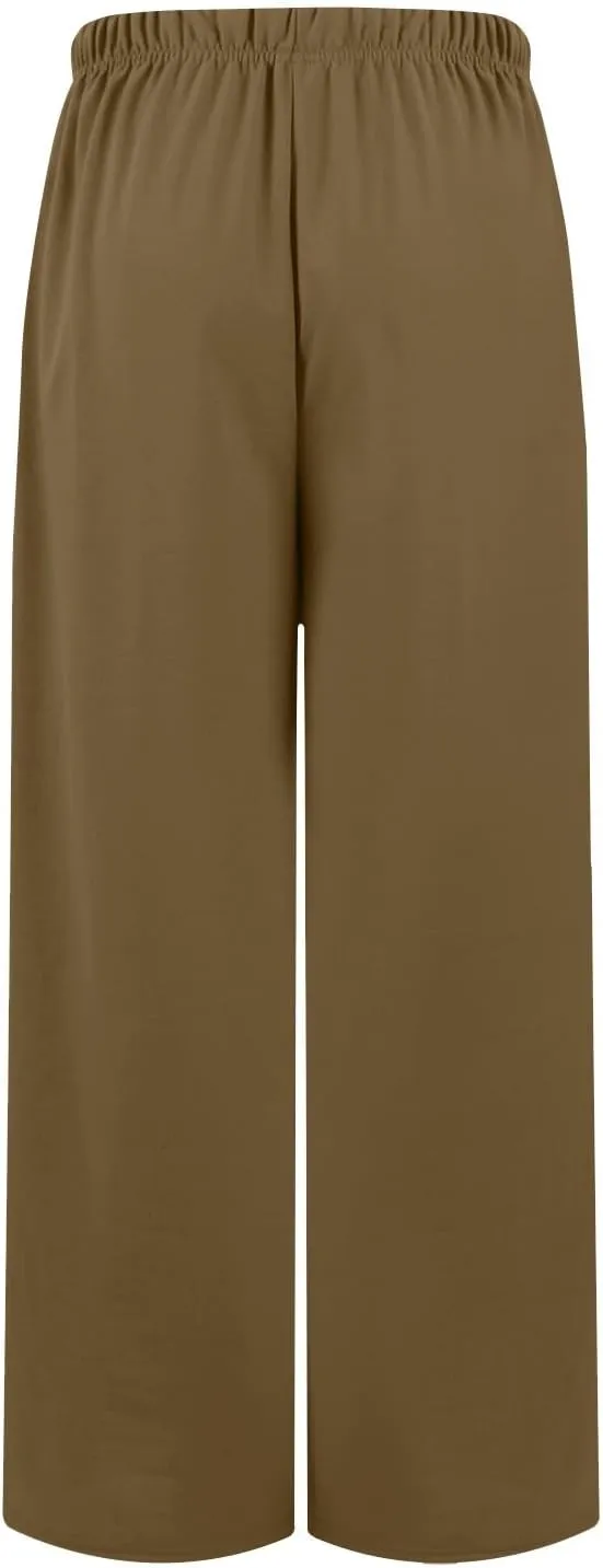 Sweat Pants for Womens Sweatpants Baggy Joggers Wide Leg High Waisted Straight Leg Pull on Jogger Pants with Pockets