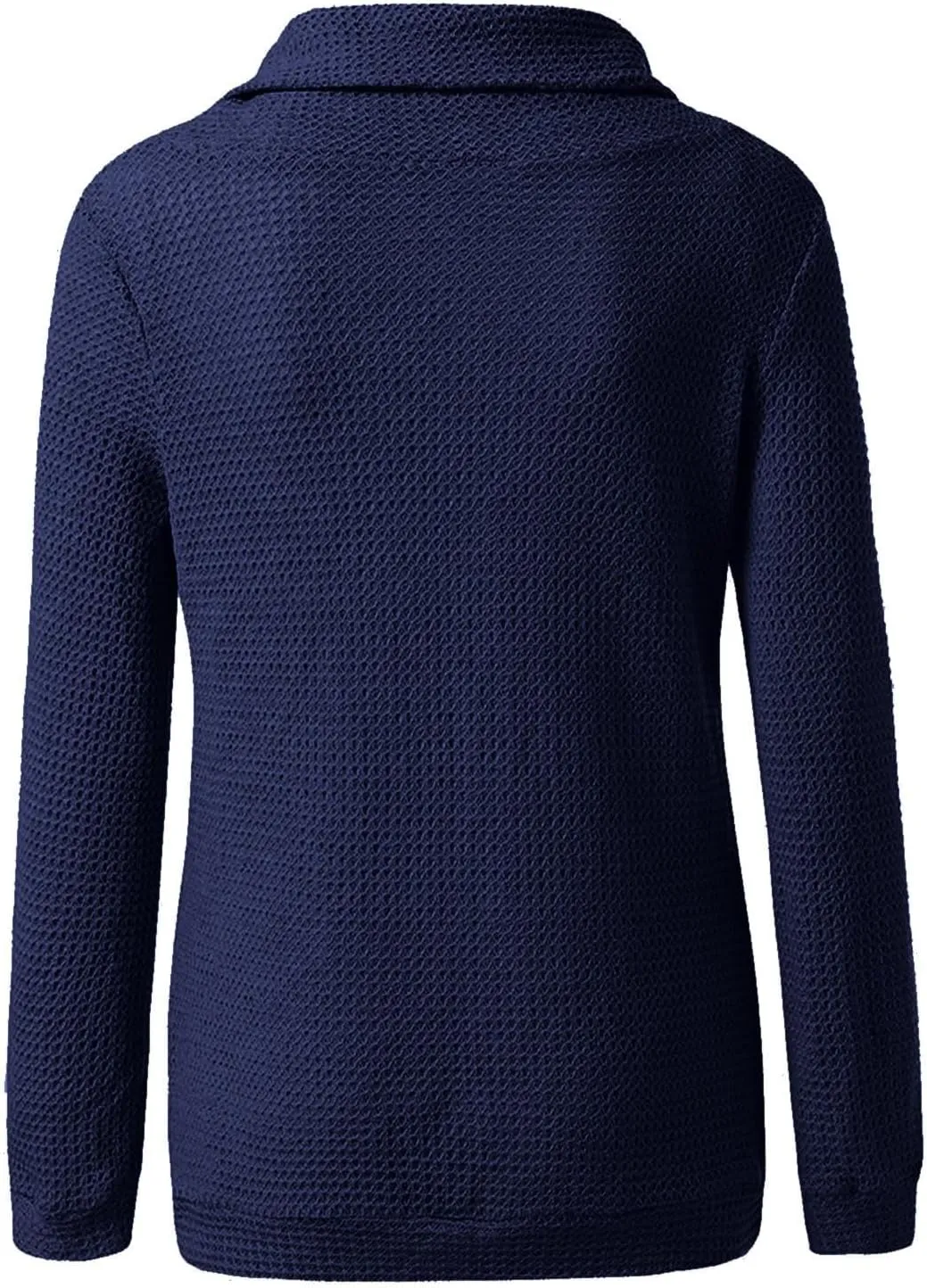 Sweater for Women Long Sleeve High Neck Knitted Pullover Plain Fall Tops Trendy Tunic Outwear Autumn Spring Casual Warm