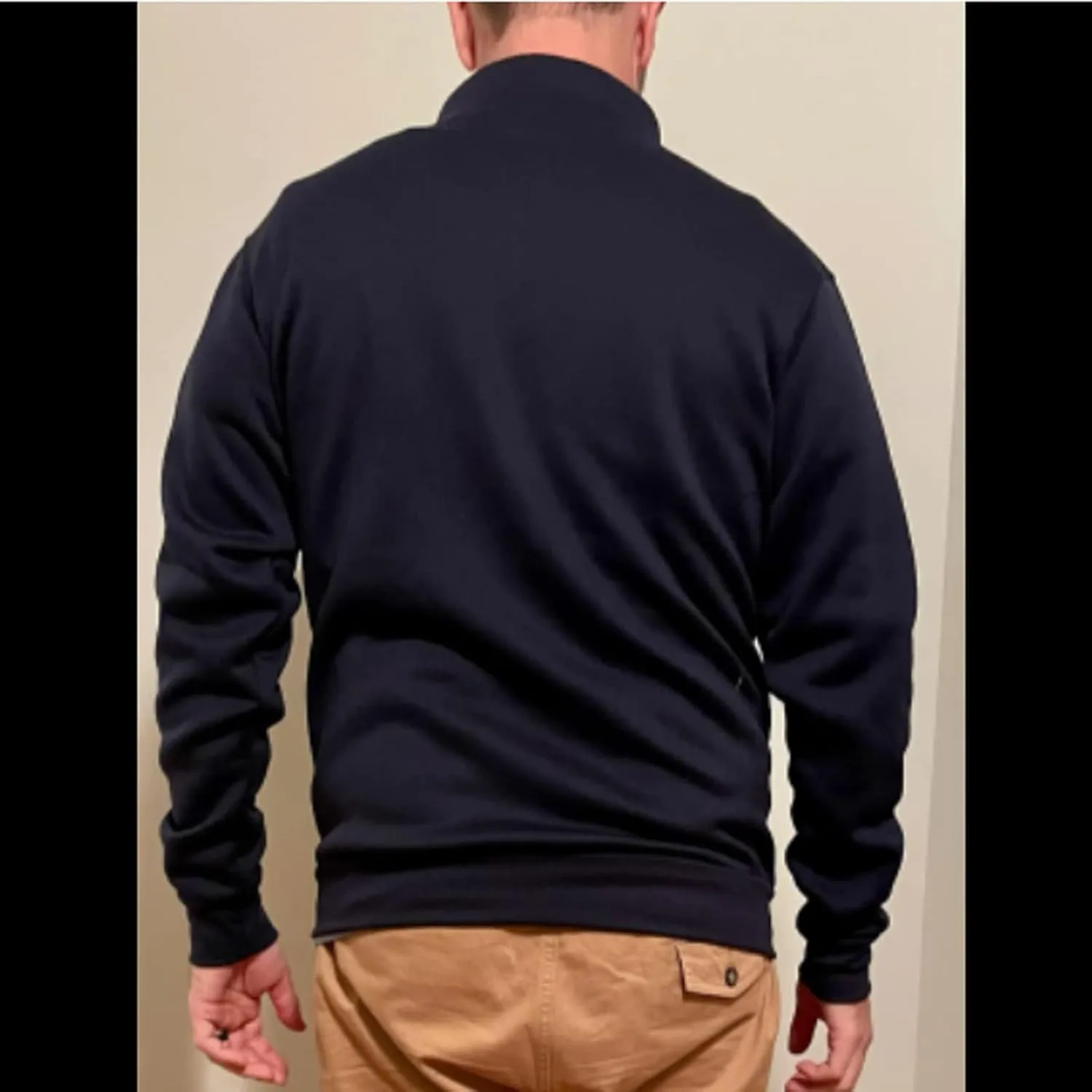 Sweaters for Men Cardigan Sweatshirt Hoodless Zip Up Jacket High Neck Lightweight Sueter Para Hombres