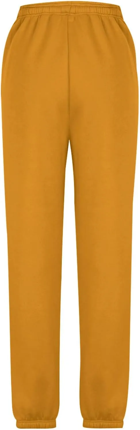 Sweatpants Women High Waisted Lounge Pants with Pockets Cinch Bottom Drawstring Sweatpants Fleece Lined Joggers