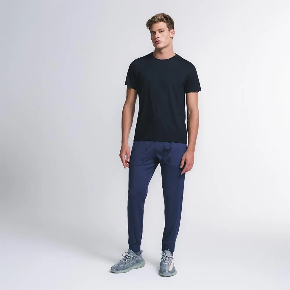 Technological T-Shirt for Men - Odorless Fabric, Quick Dry - Comfortable Fit, Short Sleeve Basic, Workout Shirt