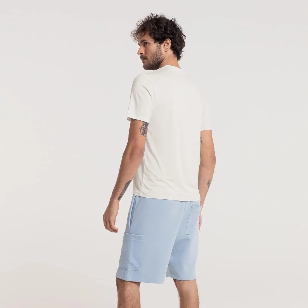 Technological T-Shirt for Men - Odorless Fabric, Quick Dry - Comfortable Fit, Short Sleeve Basic, Workout Shirt