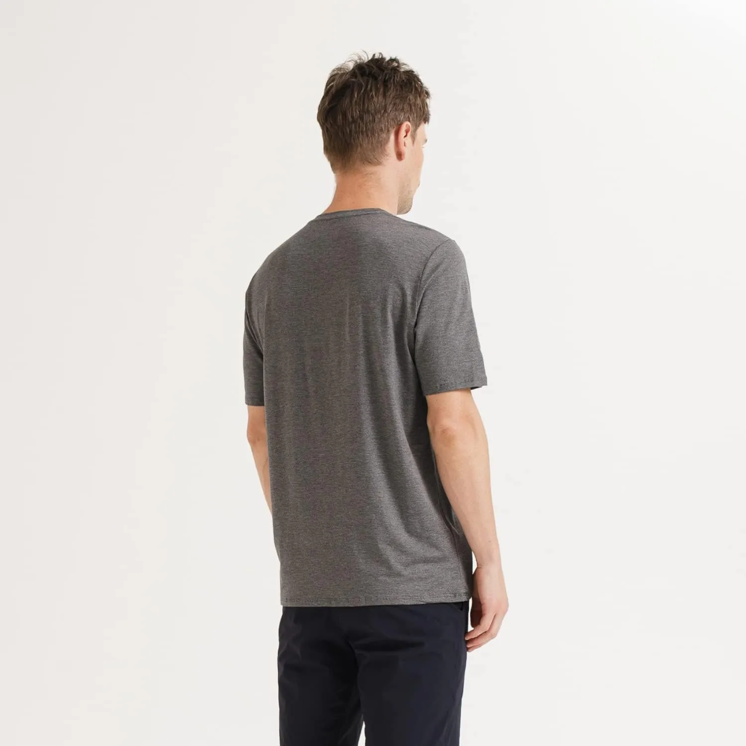 Technological T-Shirt for Men - Odorless Fabric, Quick Dry - Comfortable Fit, Short Sleeve Basic, Workout Shirt