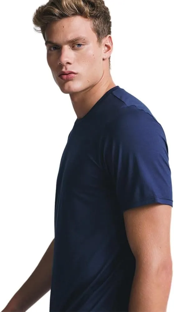 Technological T-Shirt for Men - Odorless Fabric, Quick Dry - Comfortable Fit, Short Sleeve Basic, Workout Shirt