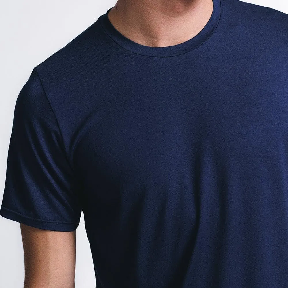 Technological T-Shirt for Men - Odorless Fabric, Quick Dry - Comfortable Fit, Short Sleeve Basic, Workout Shirt
