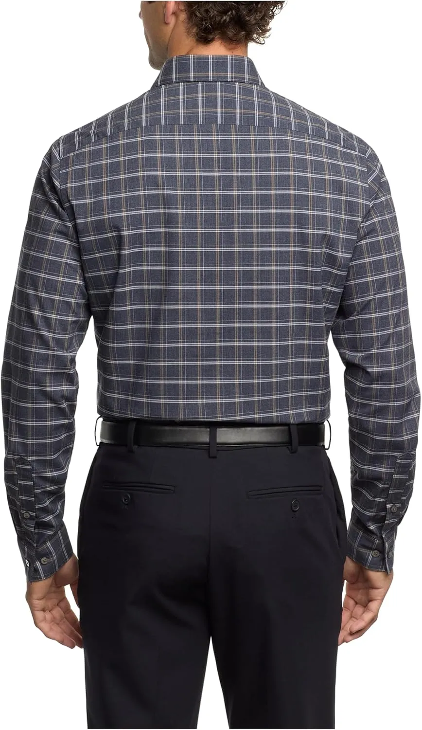Van Heusen Men's Dress Shirt Slim Fit Comfort Performance Stretch