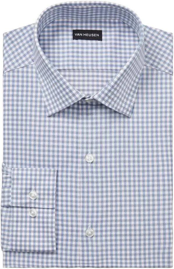 Van Heusen Men's Dress Shirt Slim Fit Comfort Performance