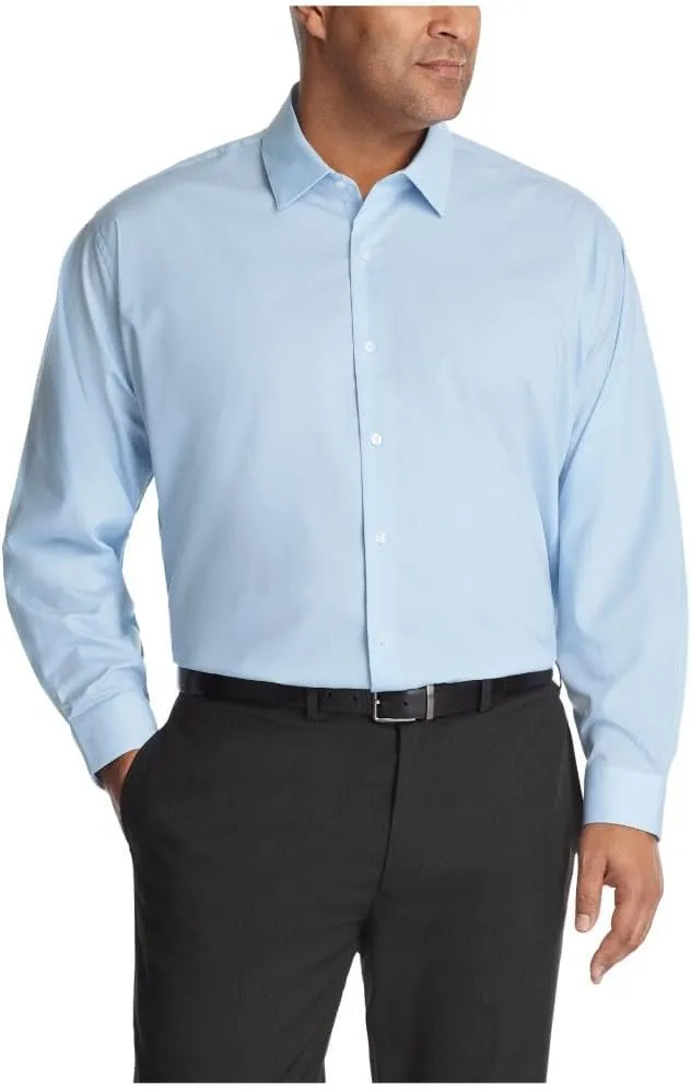 Van Heusen Men's Fit Dress Shirt Comfort Performance Stretch (Big and Tall)