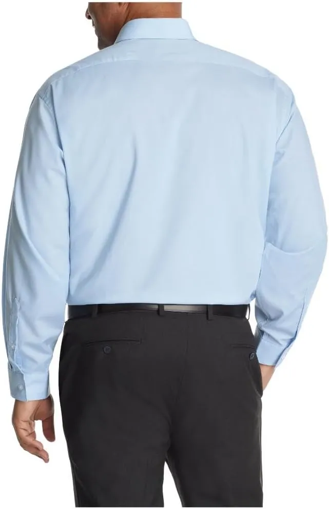 Van Heusen Men's Fit Dress Shirt Comfort Performance Stretch (Big and Tall)