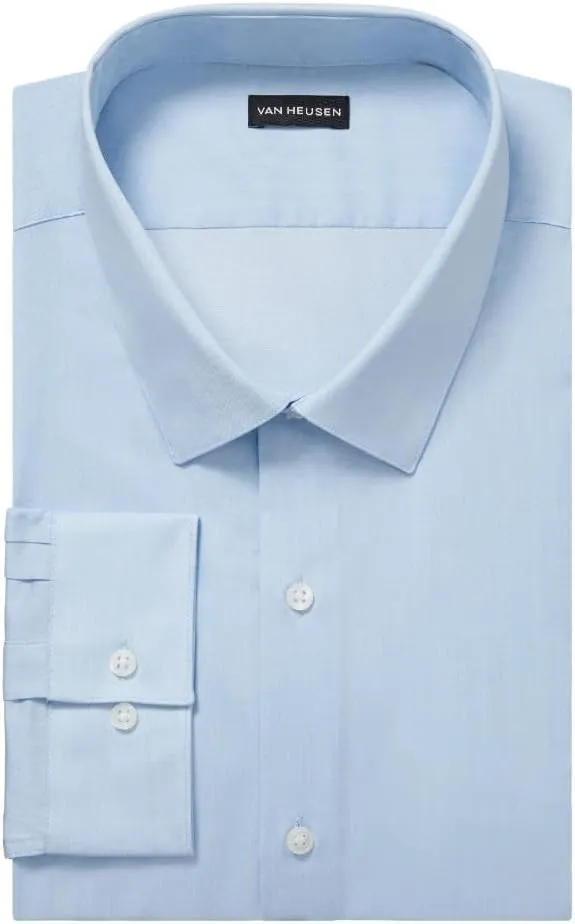 Van Heusen Men's Fit Dress Shirt Comfort Performance Stretch (Big and Tall)