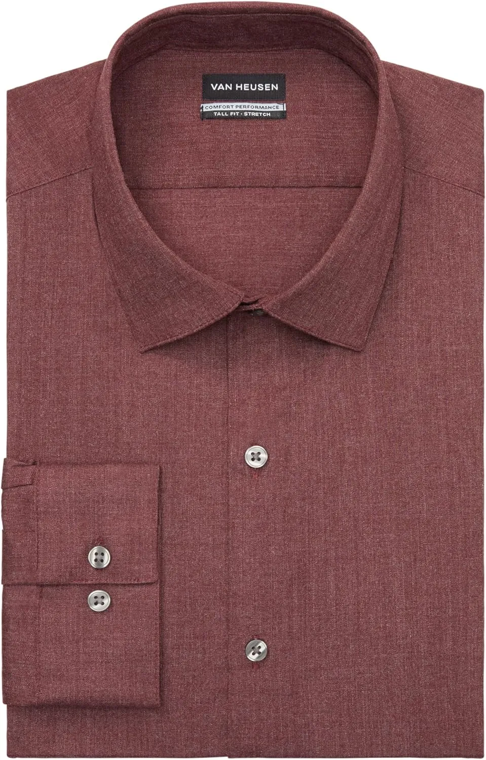 Van Heusen Men's Fit Dress Shirt Comfort Performance Stretch (Big and Tall)