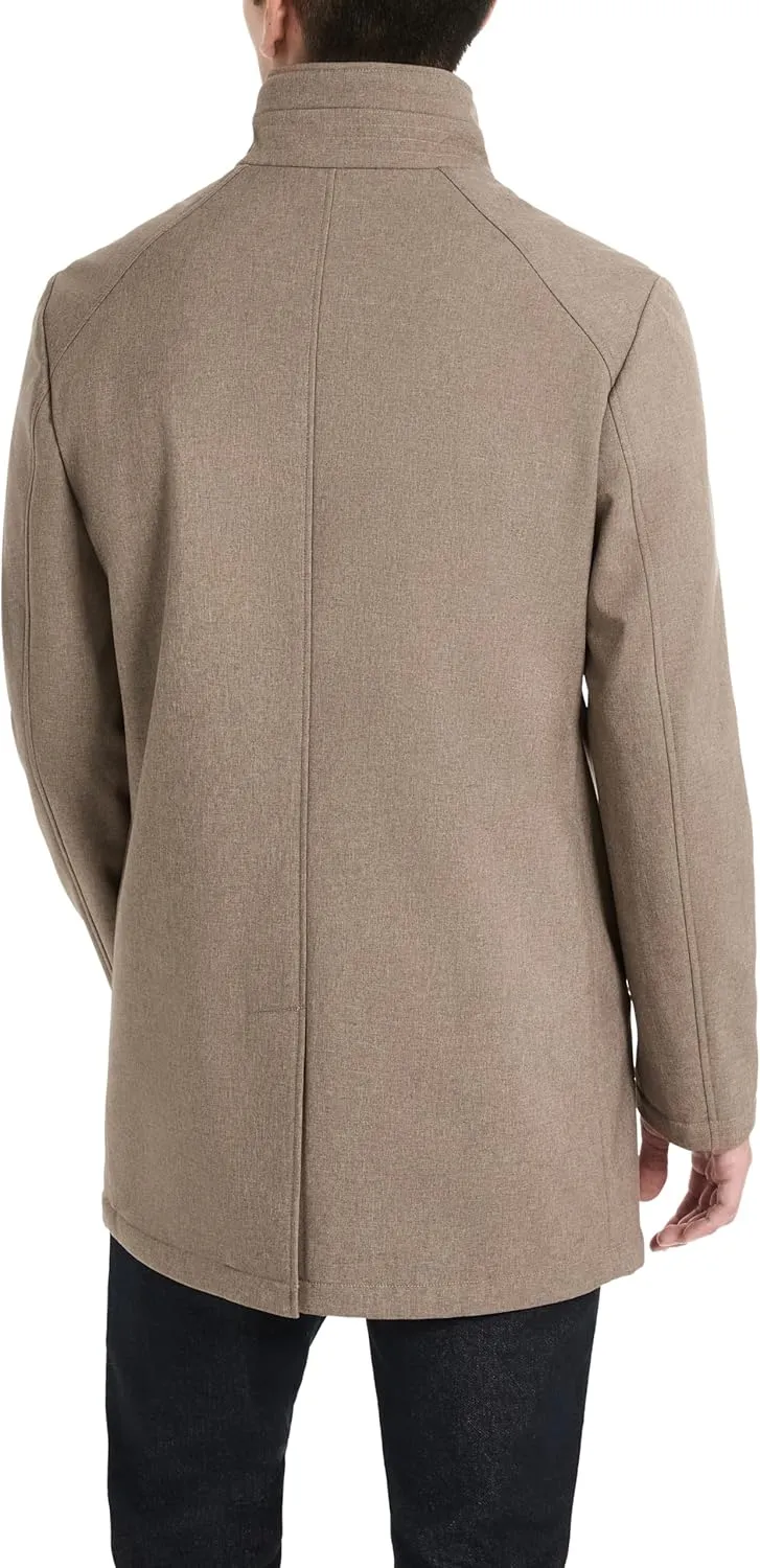 Van Heusen Men's Van Heusen Tedford Overcoat with Stand Collar