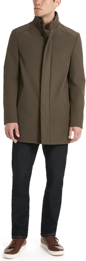 Van Heusen Men's Van Heusen Tedford Overcoat with Stand Collar