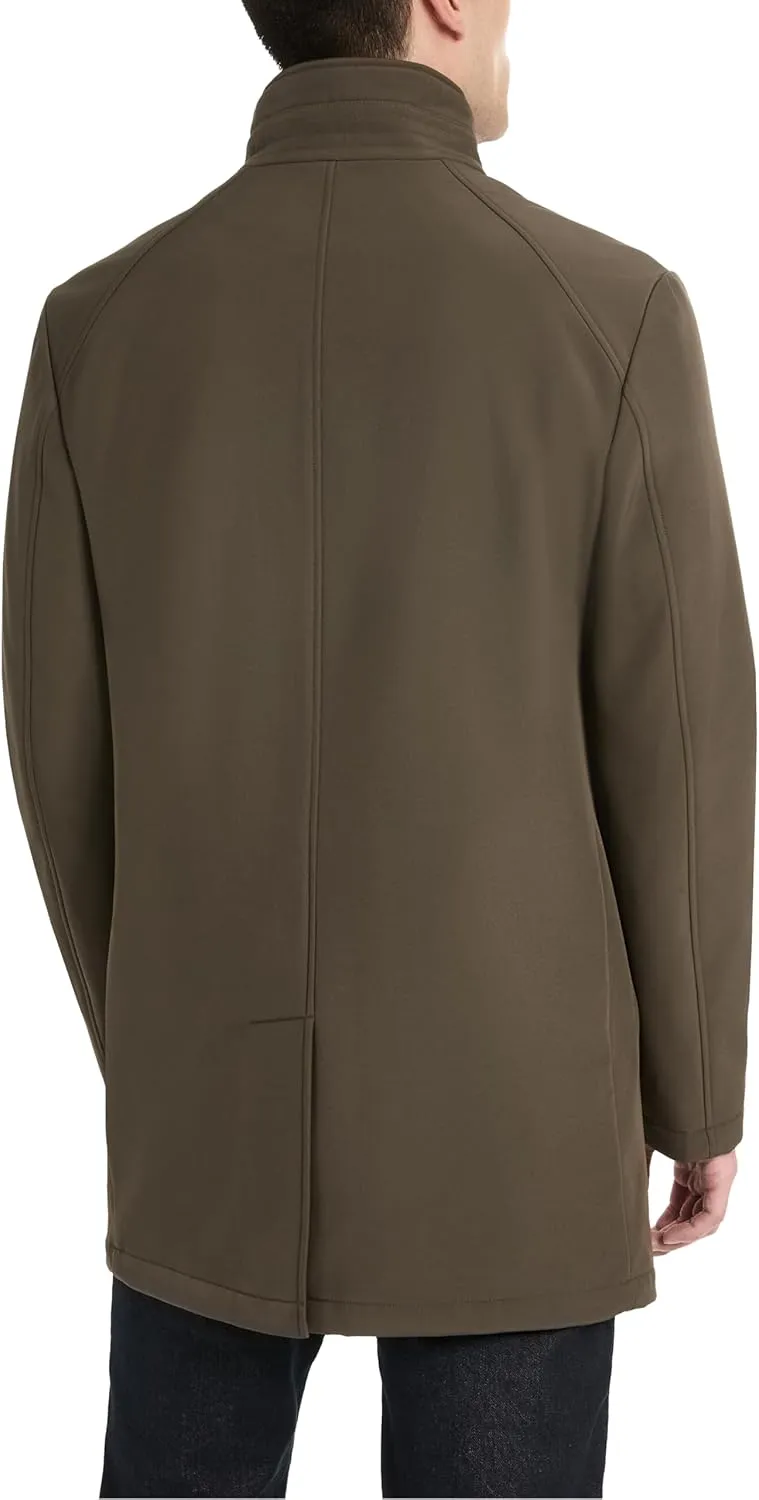 Van Heusen Men's Van Heusen Tedford Overcoat with Stand Collar