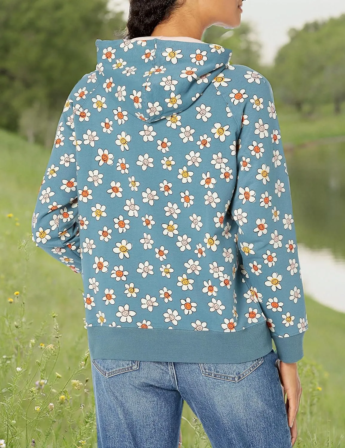 Vera Bradley Women's French Terry Pullover Hoodie with Pocket